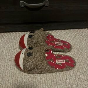 Nick and Nora Monkey Slippers